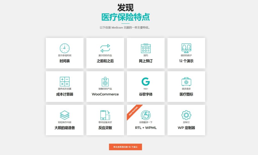 Medicare, WordPress主题, 医疗服务主题 Medicare 2.1.0,Medicare 主题,wordpress主题,医疗健康主题,医疗服务主题