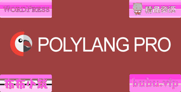 WordPress插件 Polylang Pro v3.6.6 – 多语言插件-布布小筑-分享优质破解软件